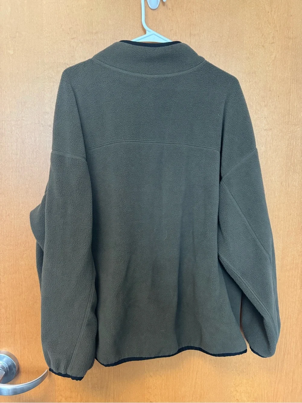 lululemon athletica Olive Green Tumbled Fleece Full Zip Jacket